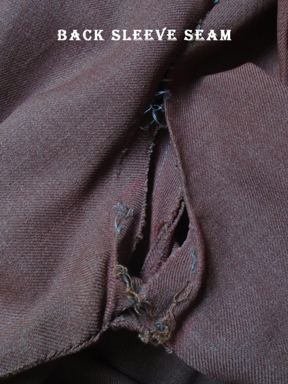 Vintage 40s Maternity Jacket - Needs Restoration - Picture 9 of 11